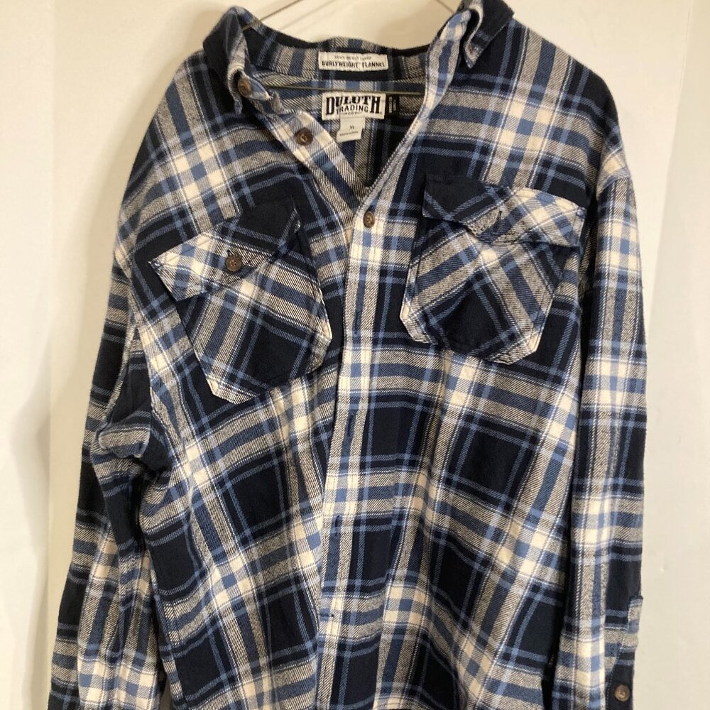 DULUTH MENS BURLEYWEIGHT LONG SLEEVE FLANNEL SIZE XL